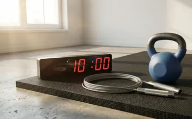 Domowa strefa spalania tłuszczu: akcesoria fitness do krótkich treningów 20 minut