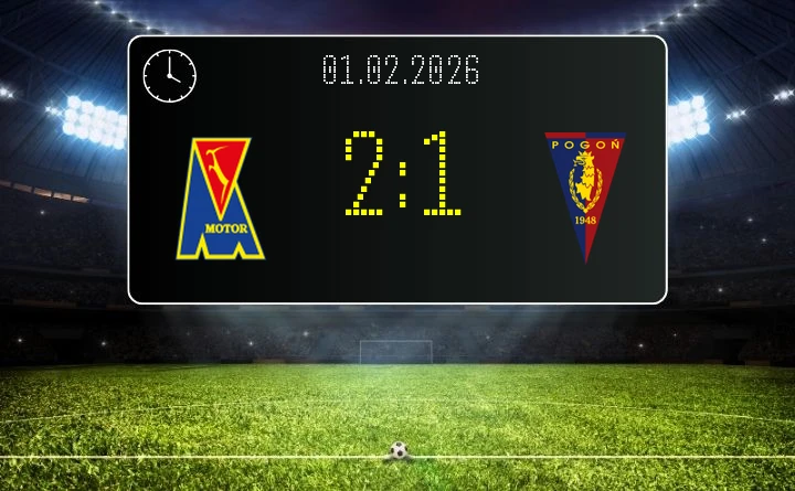 Motor Lublin - Pogoń Szczecin 2:1 - gospodarz wygrywa i pnie się w tabeli