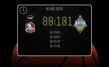 [KOSZYKÓWKA] AMW Arka Gdynia wygrywa w Lublinie 101:80 i melduje się w play-off Orlen Basket Ligi