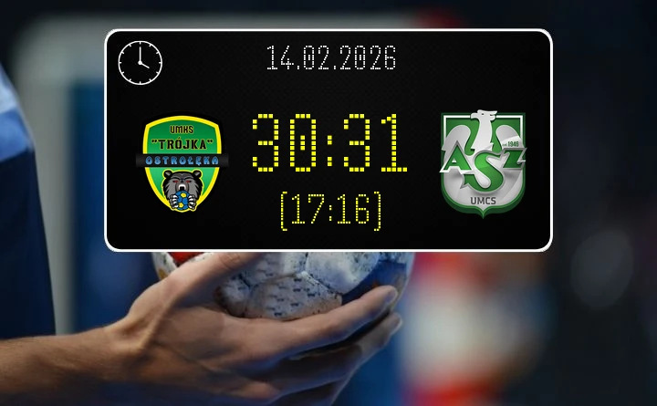 [PIŁKA RĘCZNA] Walka o punkty w I Lidze Mężczyzn (Grupa C) – AZS UMCS Lublin wygrał na wyjeździe w Ostrołęce