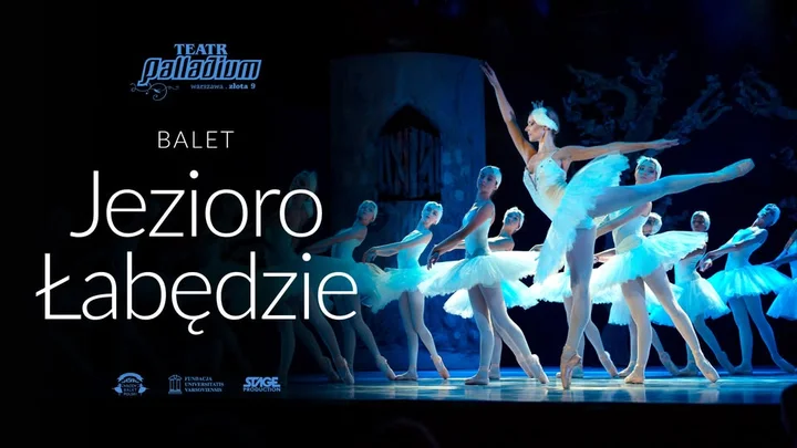 Grafika promocyjna wydarzenia Balet „Jezioro Łabędzie” — familijne przedstawienie w Lublinie