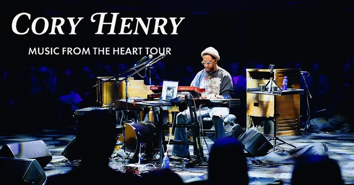 Grafika promocyjna wydarzenia Cory Henry – Music From The Heart Tour w Lublinie