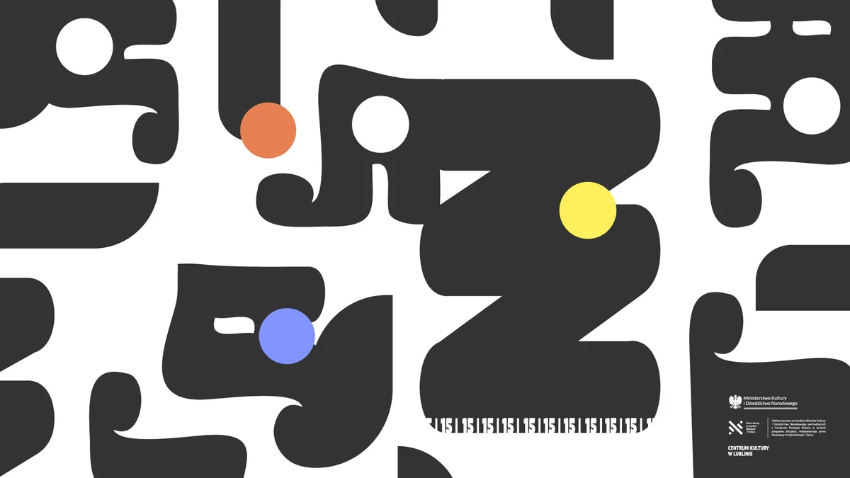 Grafika promocyjna wydarzenia Festiwal Jazzowy w Lublinie z udziałem światowych artystów i młodych talentów