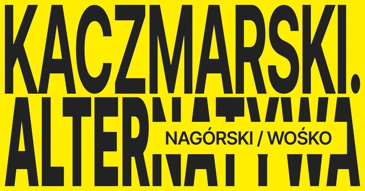 Grafika promocyjna wydarzenia Kaczmarski. Alternatywa – koncert w Lublinie