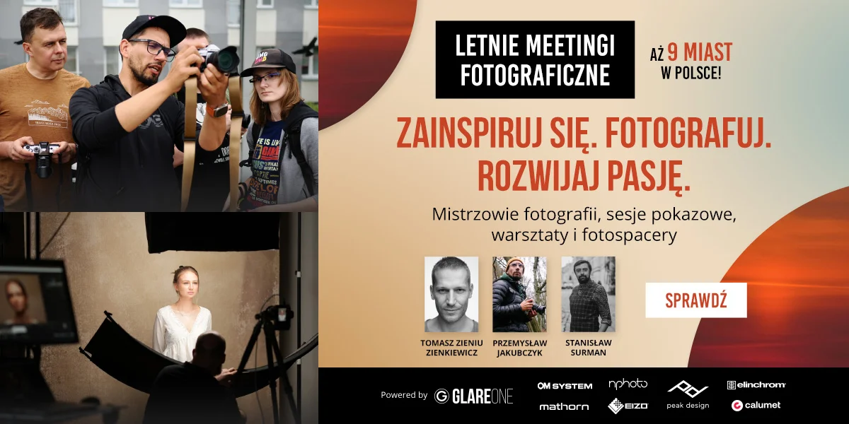 Grafika promocyjna wydarzenia Letnie spotkanie miłośników fotografii w Lublinie