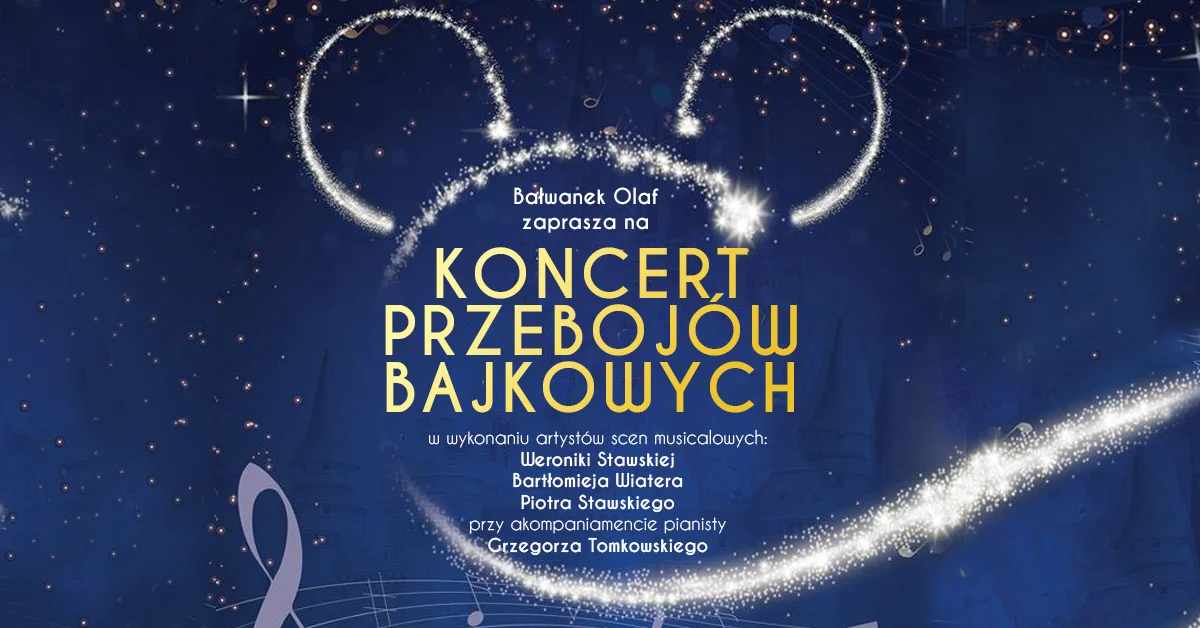 Grafika promocyjna wydarzenia Lublin: Bałwanek Olaf zaprasza – bajkowy koncert