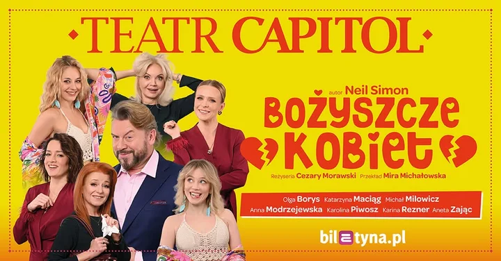 Grafika promocyjna wydarzenia Lublin: Bożyszcze kobiet — lekka komedia o nienasyconej rutynie