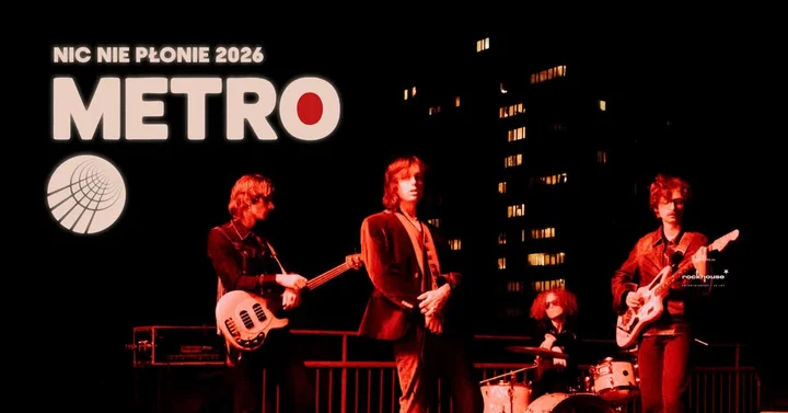 Grafika promocyjna wydarzenia METRO w Lublinie — koncert 27 marca 2026
