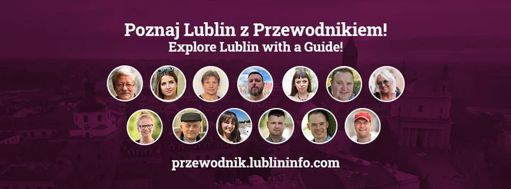 Grafika promocyjna wydarzenia Poznaj Lublin z Przewodnikiem! — spacer z lokalnym przewodnikiem po Lublinie