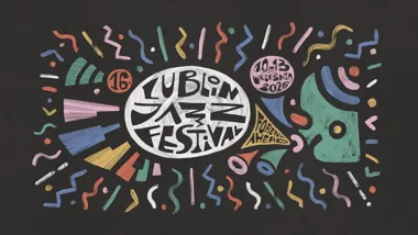 Grafika promocyjna wydarzenia 16. Lublin Jazz Festival: Forever Ahead – wrześniowe koncerty