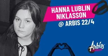 Grafika promocyjna wydarzenia Hanna Lublin Niklasson — solowy występ na małej scenie Arbis