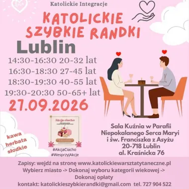 Katolickie Szybkie Randki Lublin 2026