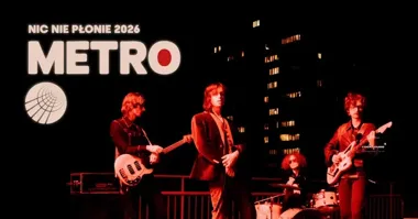 Grafika promocyjna wydarzenia METRO w Lublinie — koncert 27 marca 2026