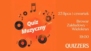 Grafika promocyjna wydarzenia QUIZ MUZYCZNY | LUBLIN: muzyczne wyzwanie