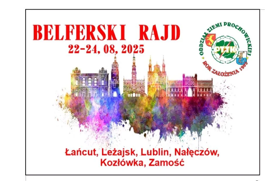 Grafika promocyjna wydarzenia Trzydniowa wycieczka po regionie Lubelskim