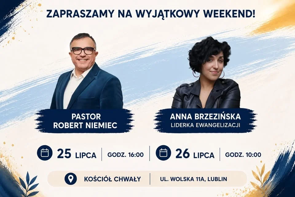 Grafika promocyjna wydarzenia Weekend w Bożej Obecności – Lublin: program i miejsce