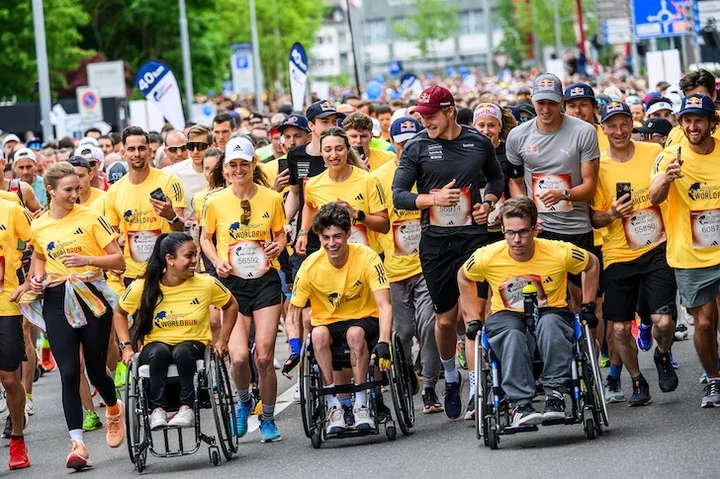 Grafika promocyjna wydarzenia Wings for Life World Run Lublin 2026 — bieg z aplikacją w Parku Ludowym