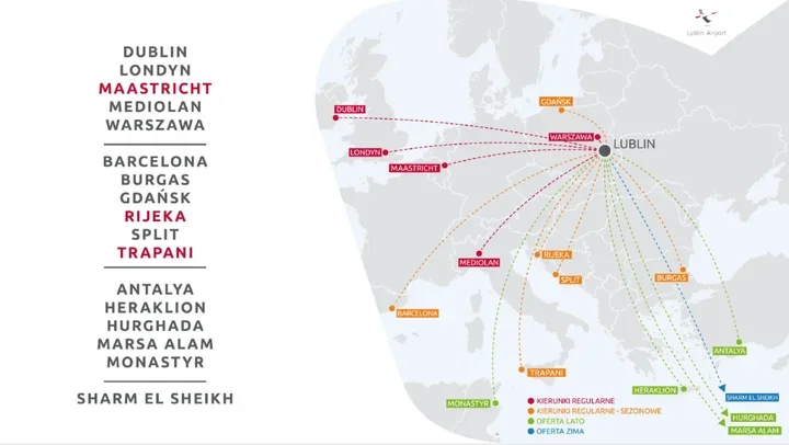 Port Lotniczy Lublin z rekordowym rokiem - pasażerów i cargo przybyło