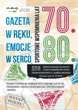Pożółkłe gazety pokażą sportową złotą erę. Spotkanie w Lublinie