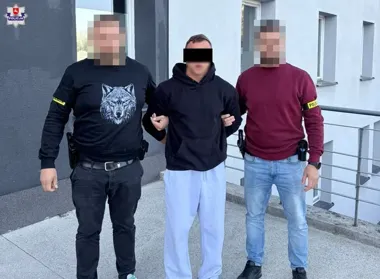 Kontrola pod Lublinem zakończyła się potrąceniem policjanta