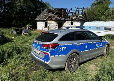 Tragiczny pożar w Tomaszowicach - dwóch mieszkańców nie przeżyło