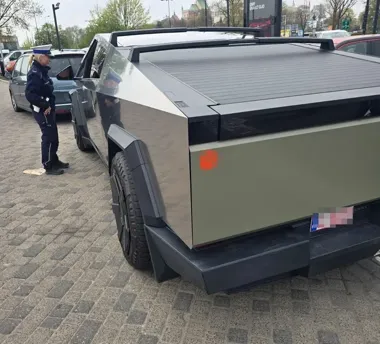 Cybertruck pędził 115 km/h przez Lublin - 43-latek stracił prawo jazdy