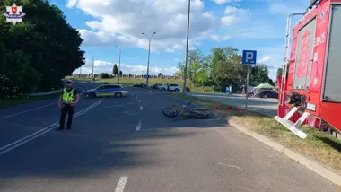Tragiczny finał na łuku drogi - 32-latek zginął w Bychawie