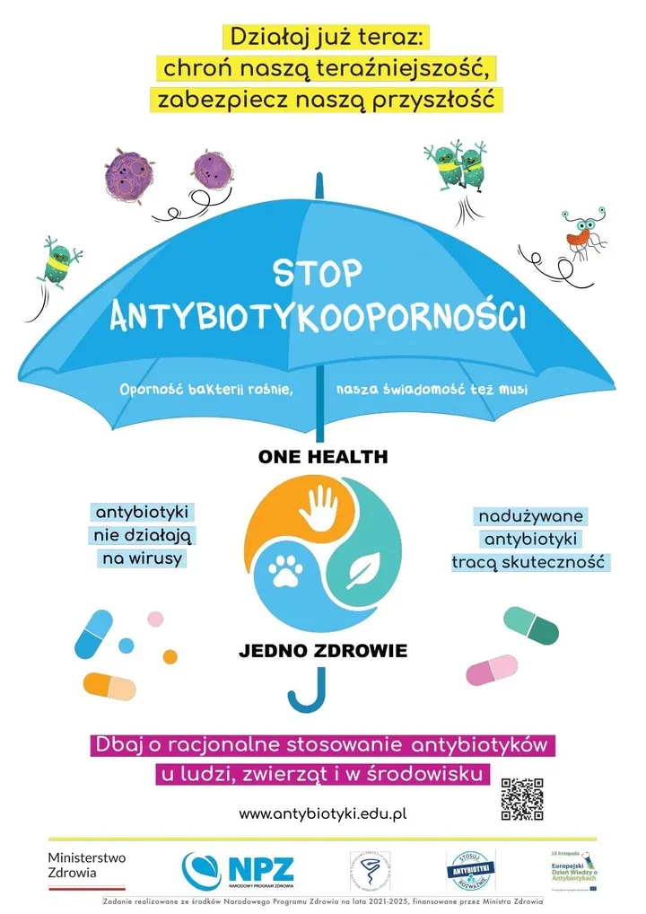 Antybiotykooporność dotyczy każdego. W listopadzie rusza kampania