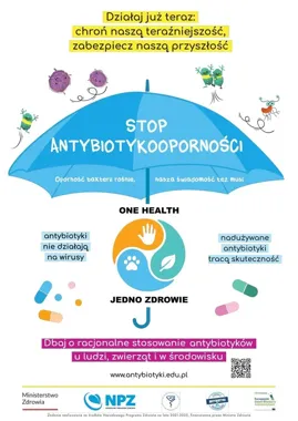 Antybiotykooporność dotyczy każdego. W listopadzie rusza kampania