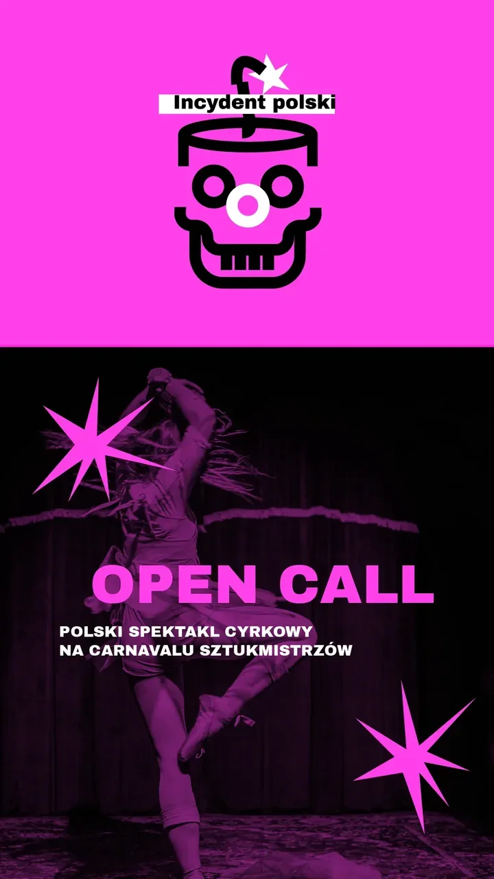 Szukają gotowych spektakli na Carnaval Sztukmistrzów - zgłoś swój projekt do Incydentu polskiego 2026