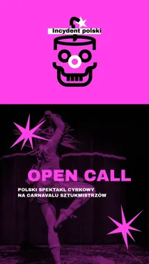 Szukają gotowych spektakli na Carnaval Sztukmistrzów - zgłoś swój projekt do Incydentu polskiego 2026
